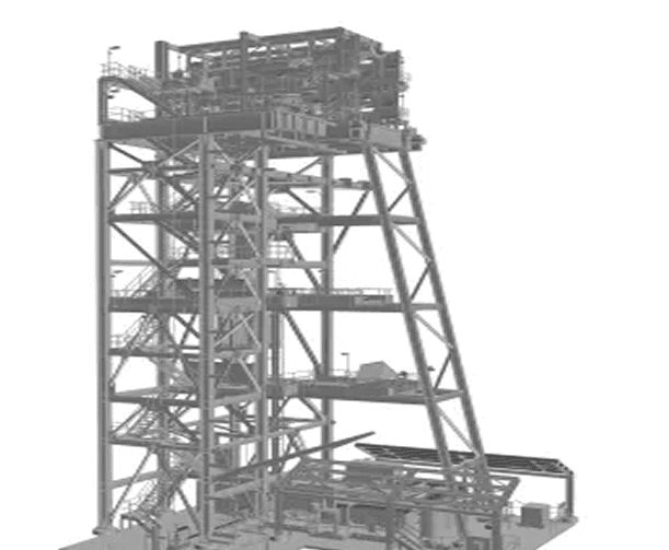 BHP - DRIVE AND TAKE-UP TOWER W.A.